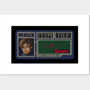 Leon Kennedy Pixel Art Posters and Art